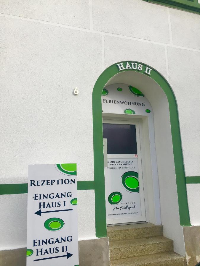 Pension Am Pollingpark Haus II Дессау Экстерьер фото